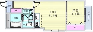 フィユフラッツ豊中末広町の物件間取画像